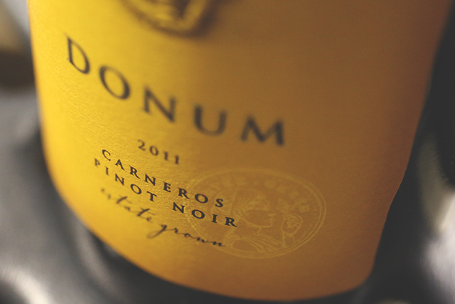 Donum Estate Pinot Noir Carneros 2011