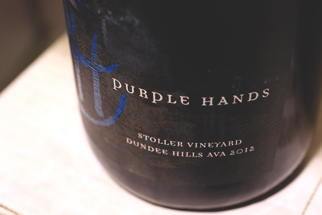 Purple Hands Pinot Noir Stoller 2012