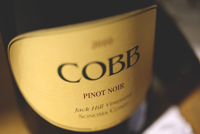 Cobb Pinot Noir Jack Hill 2010