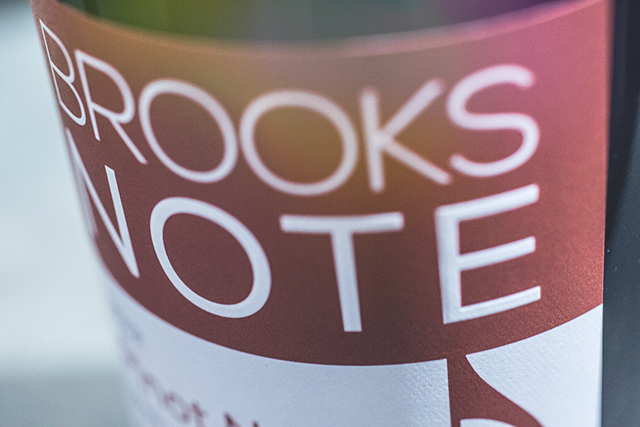 Brooks Note Pinot Noir Weir Vineyard 2012
