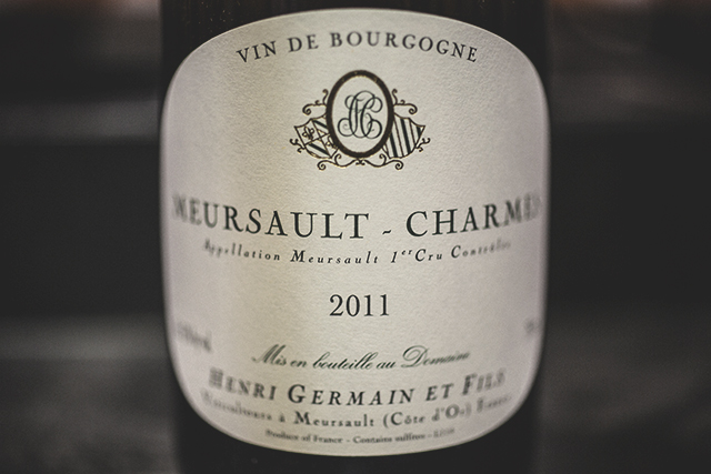 Henri Germain Meursault-Charmes Premier Cru 2011