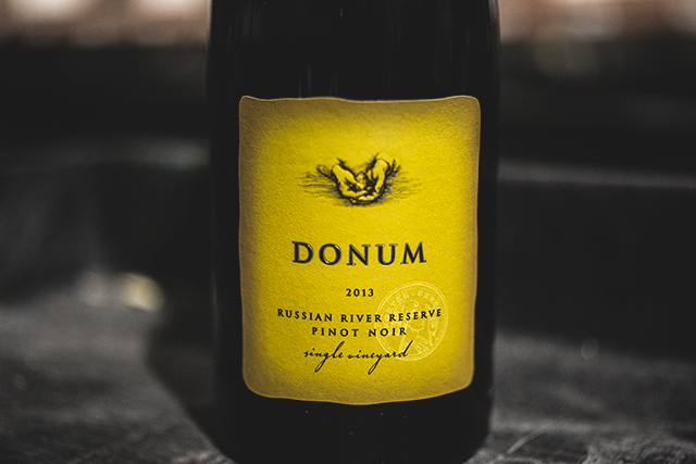 Donum PInot Noir Russian River Valley Reserve 2013