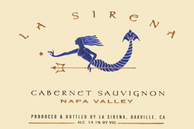 View of La Sirena Cabernet Sauvignon Napa 2019 - California Wine ...